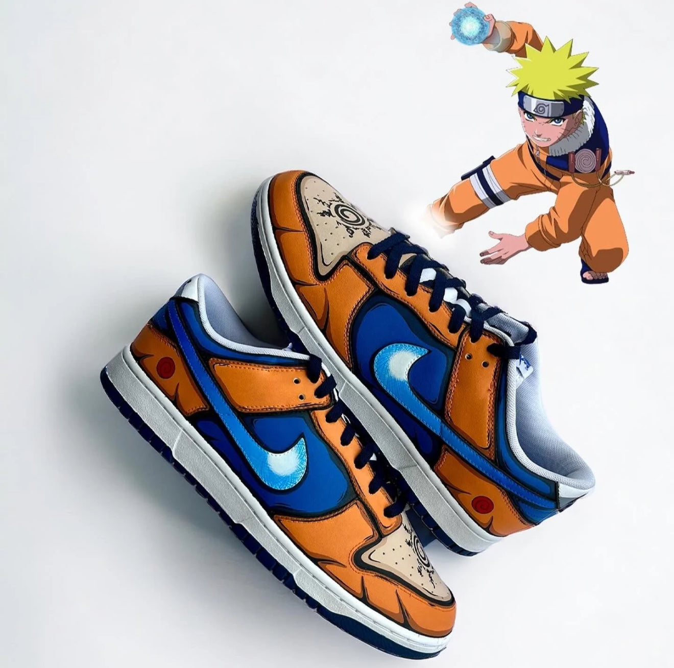 Naruto Custom dunks