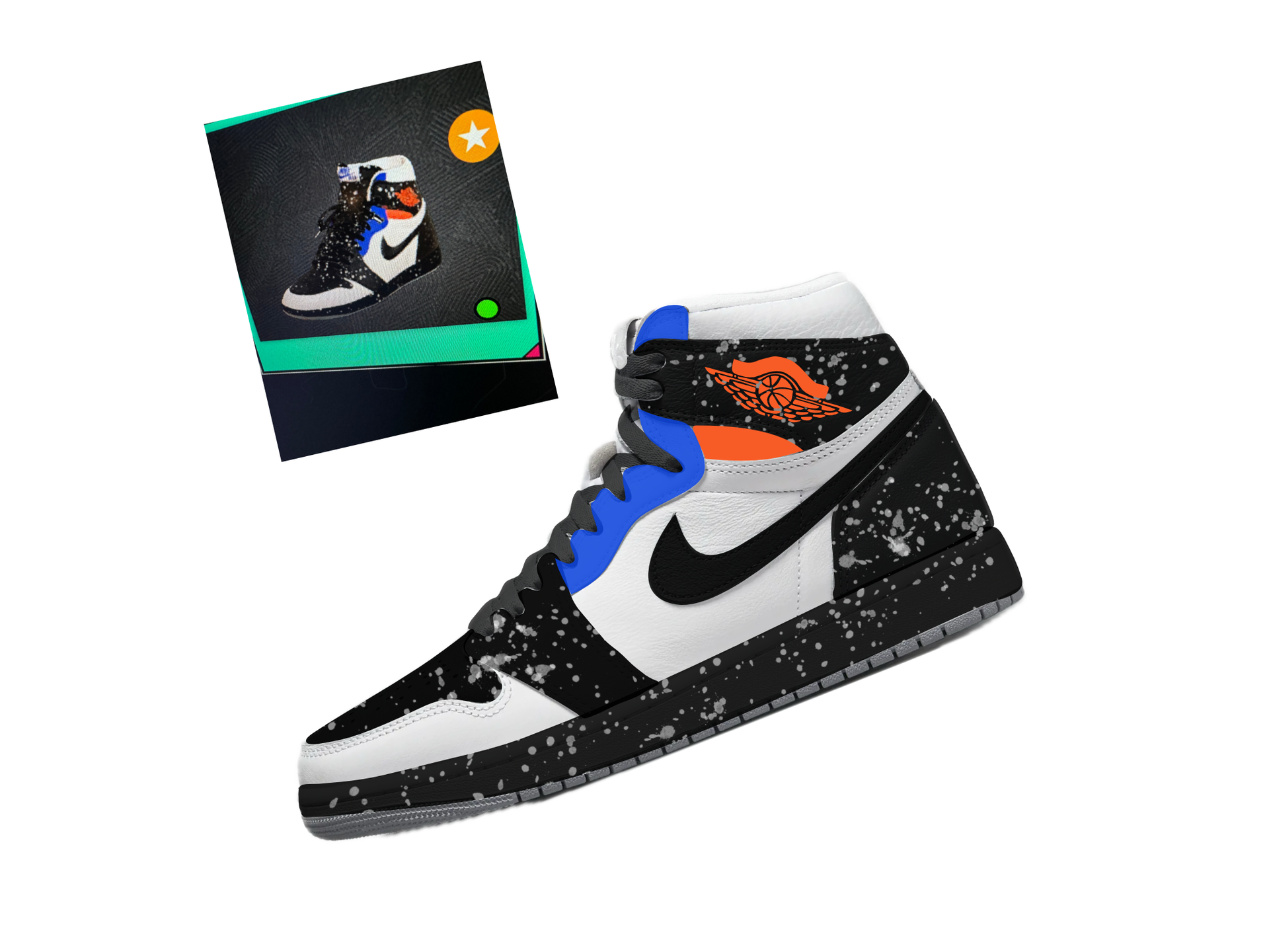 Custom Jordan 1 high