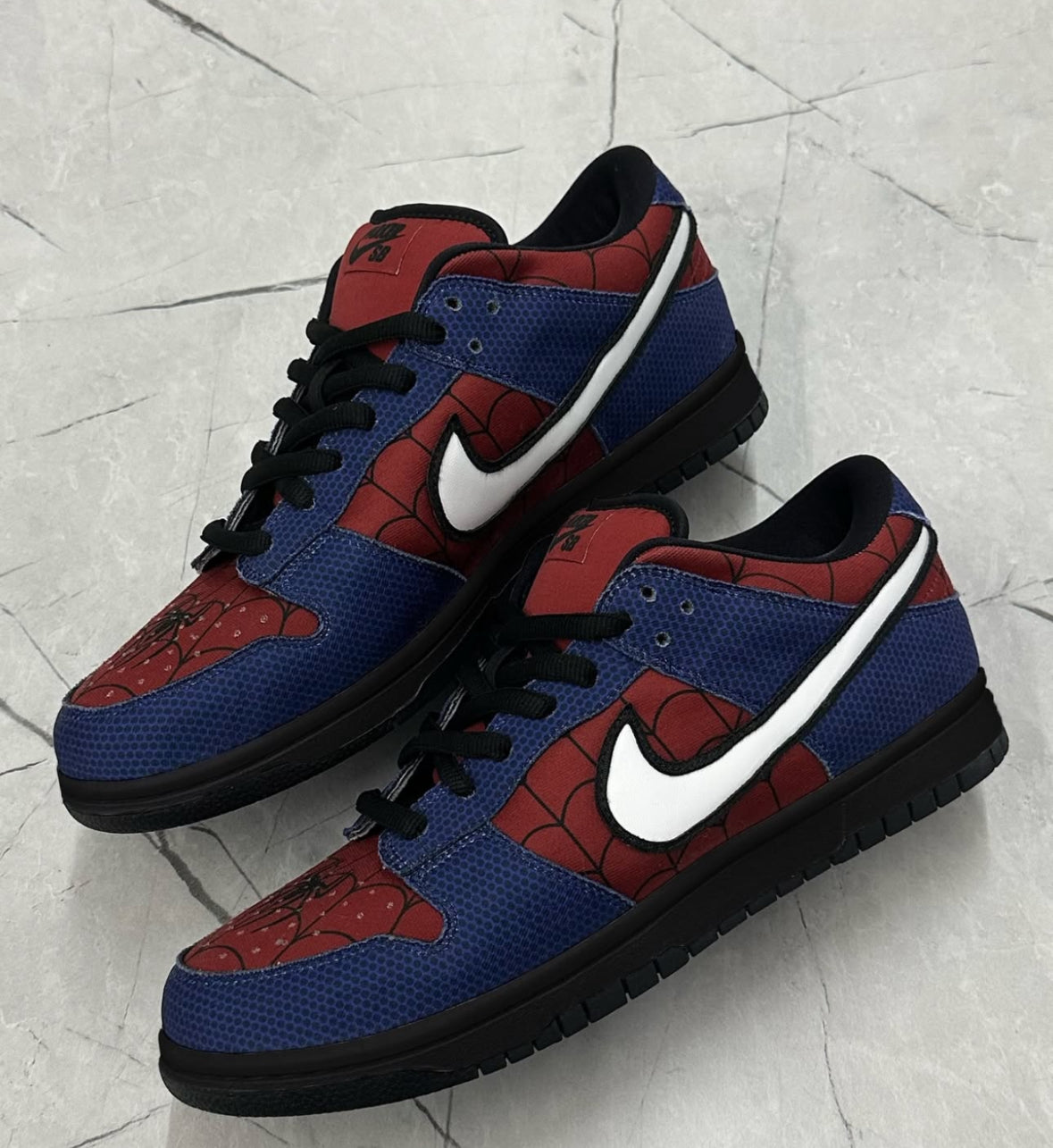 Custom Spider inspired shoes