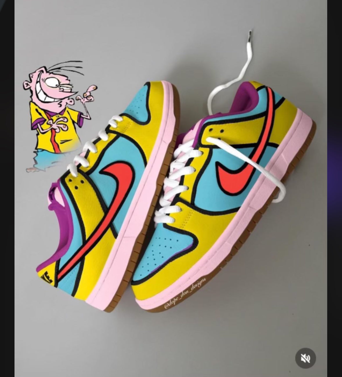 Custom Nike dunk lows