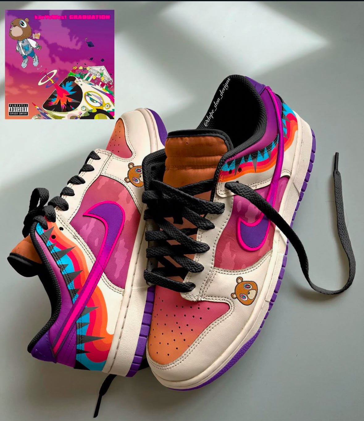 Graduation themed Airforce 1s