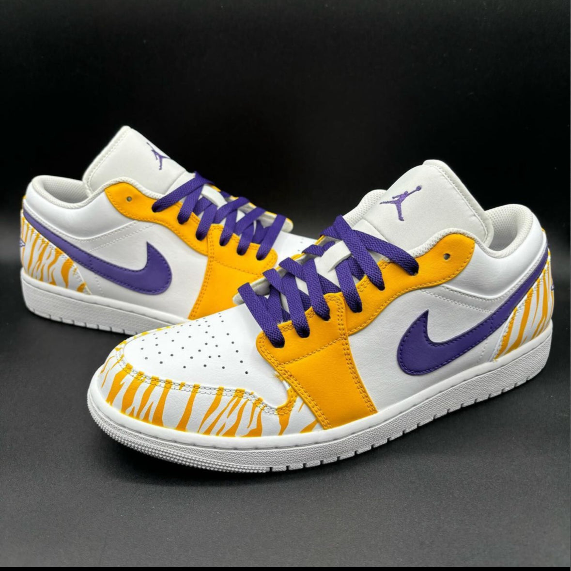 Custom Jordan 1 lows (2 pairs)