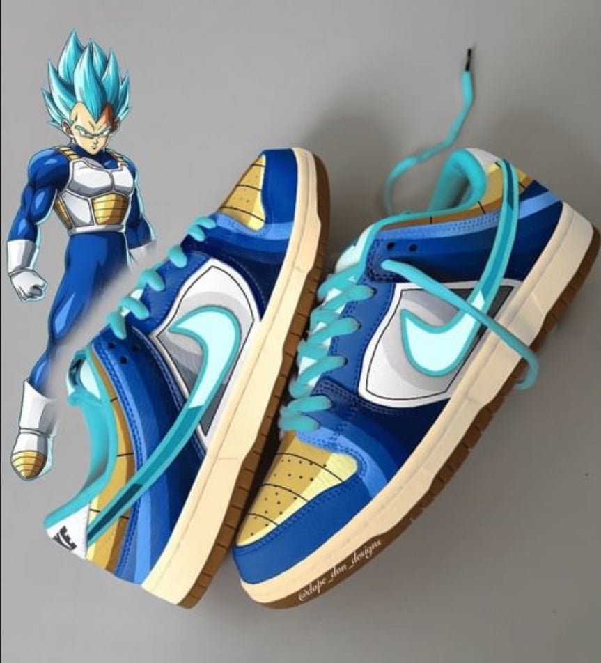 Custom themed Nike dunks