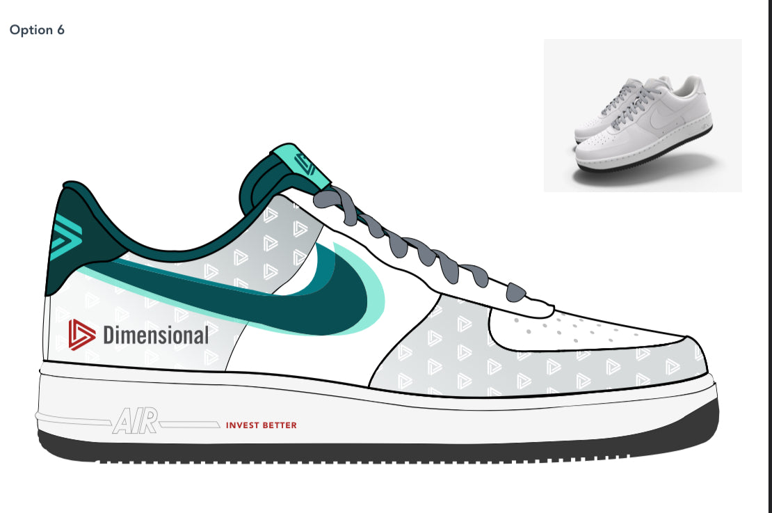Custom Dimensional Airforce 1 lows