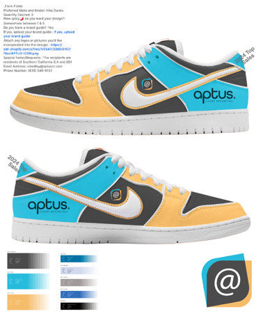 CUSTOM Aptus Nike dunks