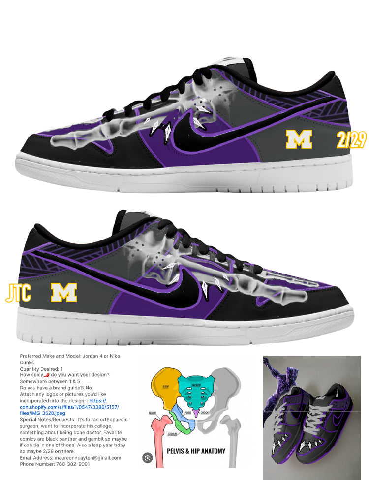 Custom Nike Dunk Highs