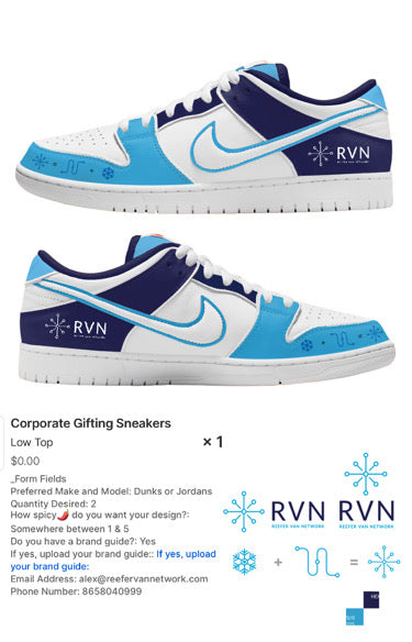 Custom RVN Nike Dunks