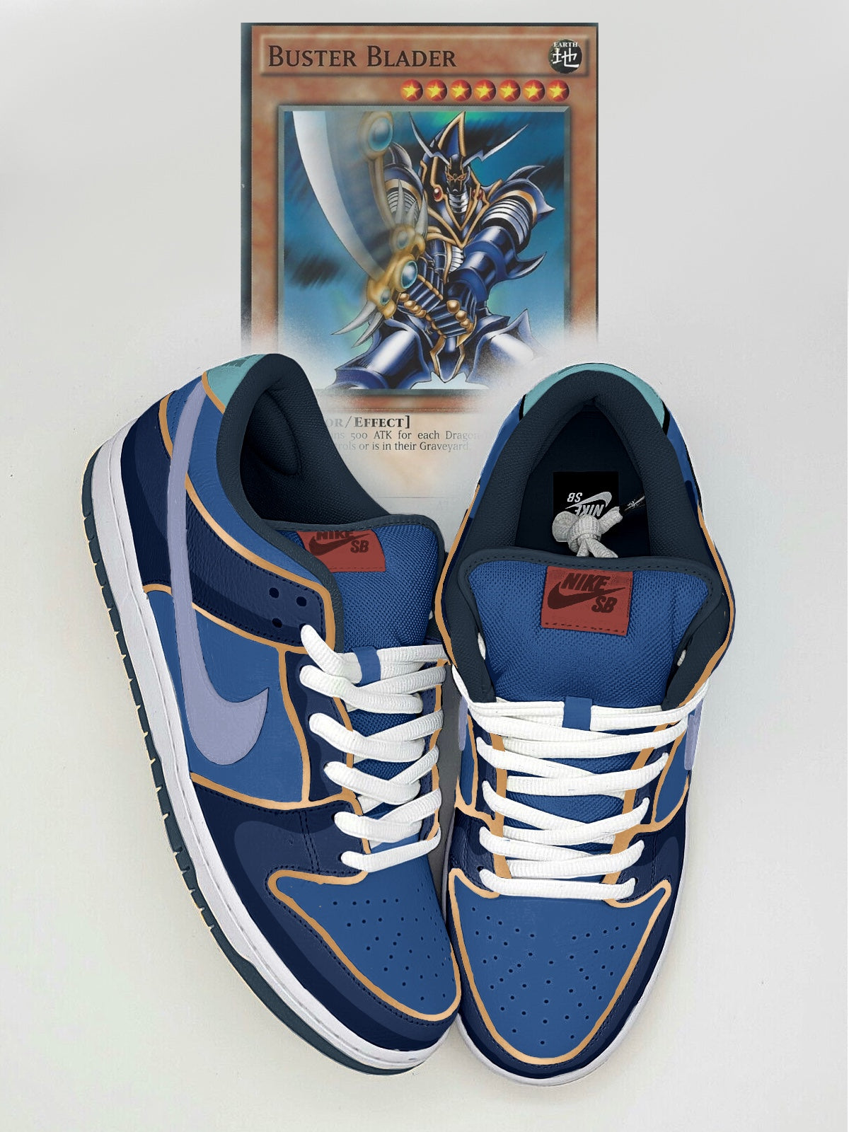Buster Blader custom dunks