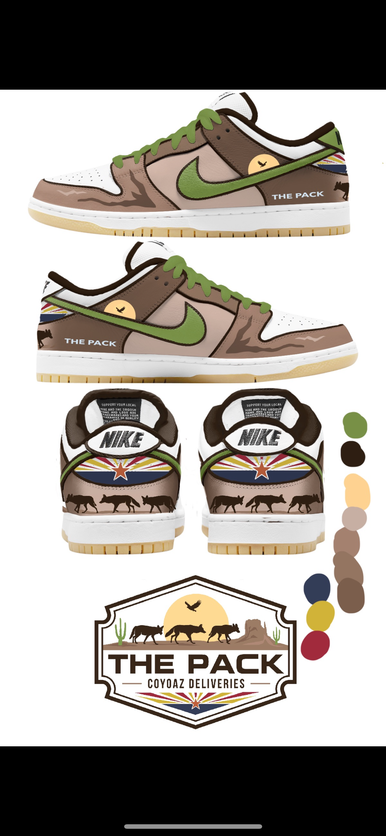 Custom Pack Nike Dunk Sb