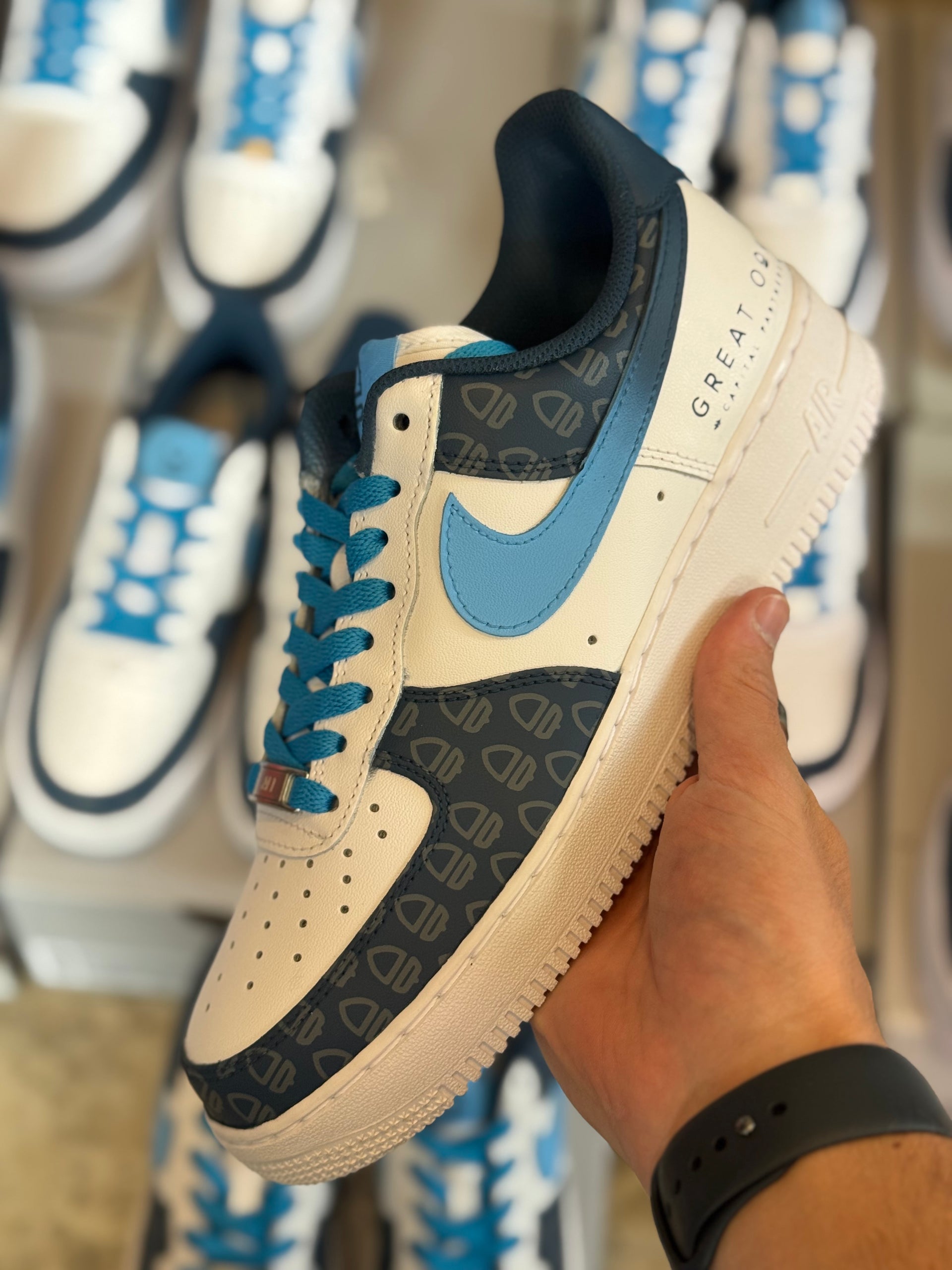 Custom Oak AF1