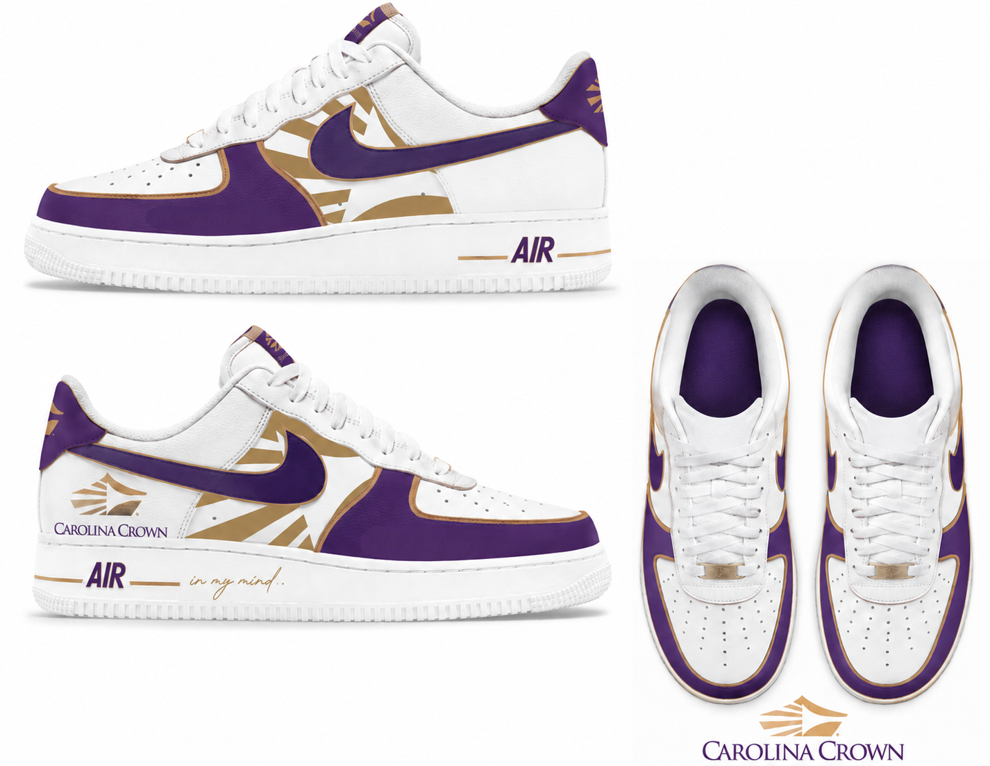 Custom Crown AF1 lows