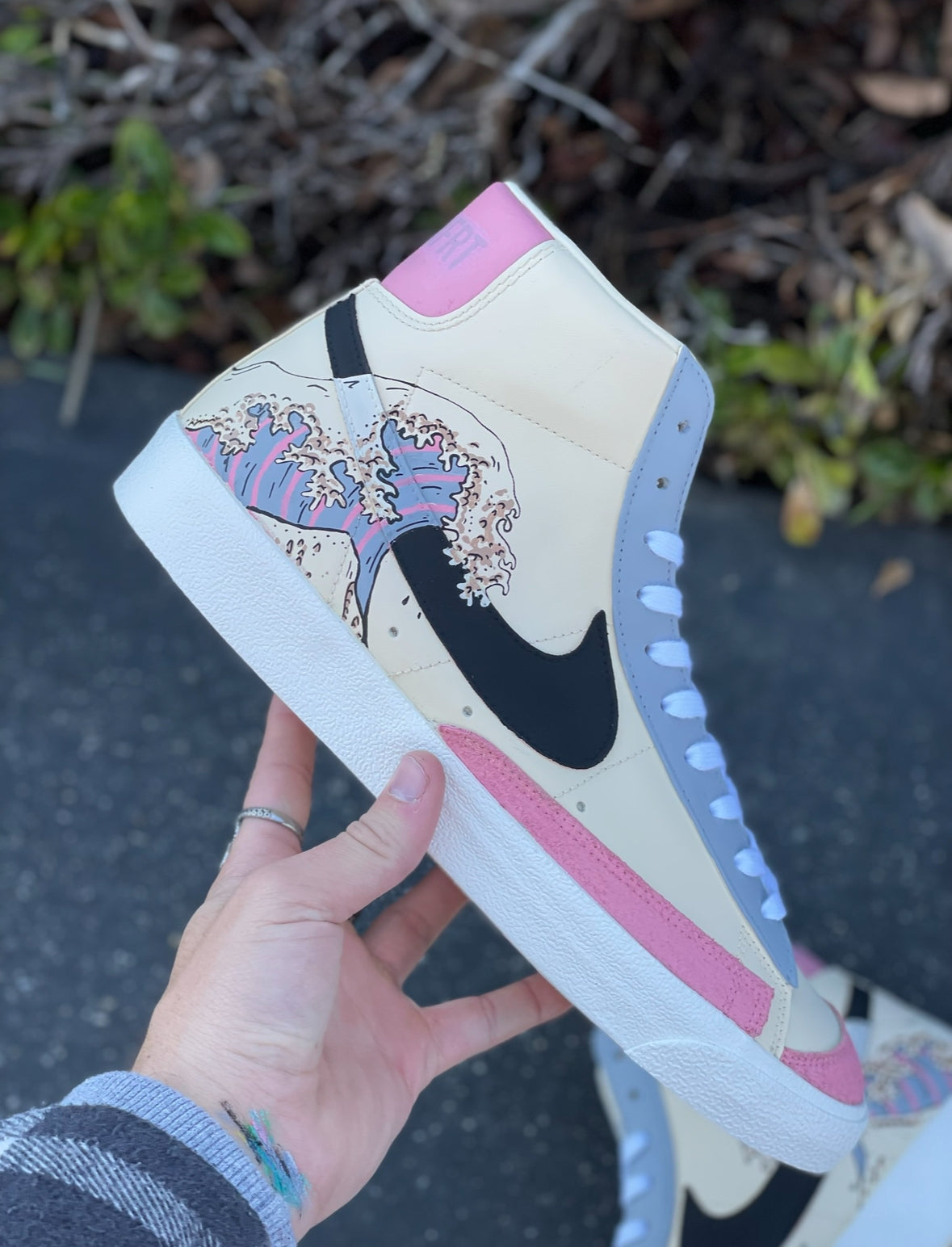 Pink Wave Custom Blazers