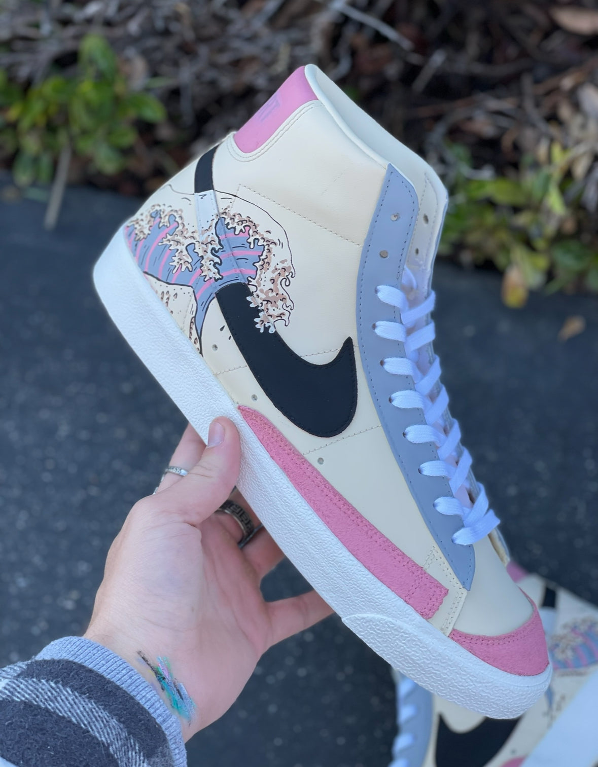 Pink Wave Custom Blazers