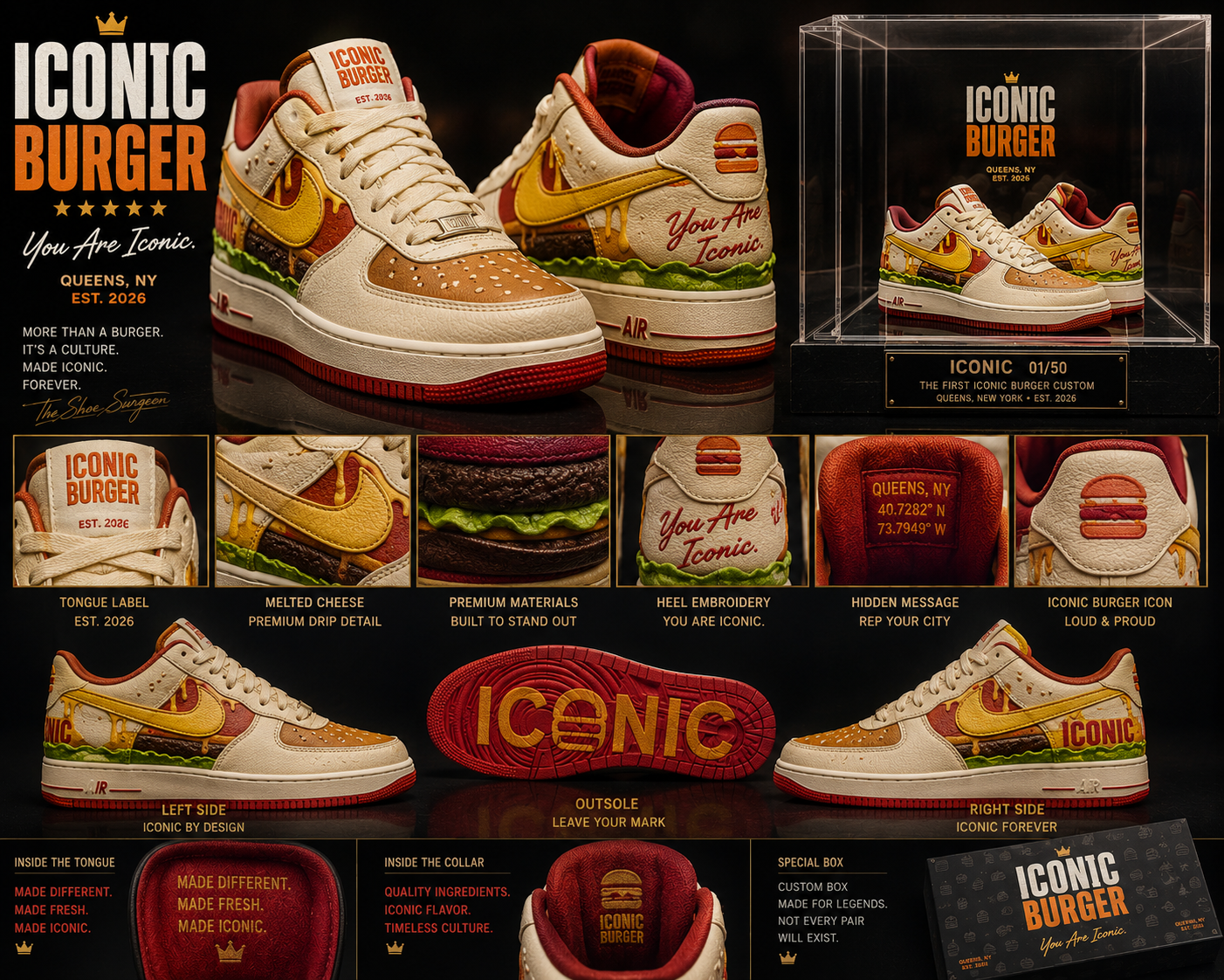 Custom Burger AF1