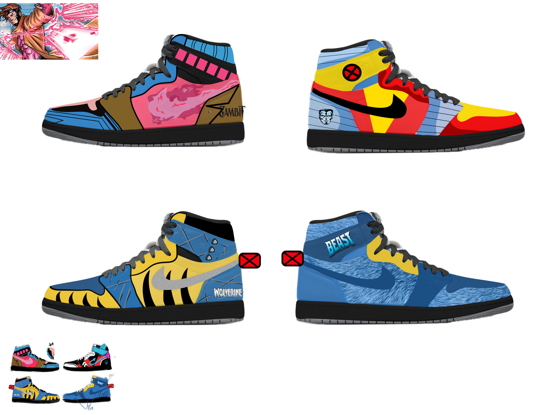 Custom Jordan 1 highs