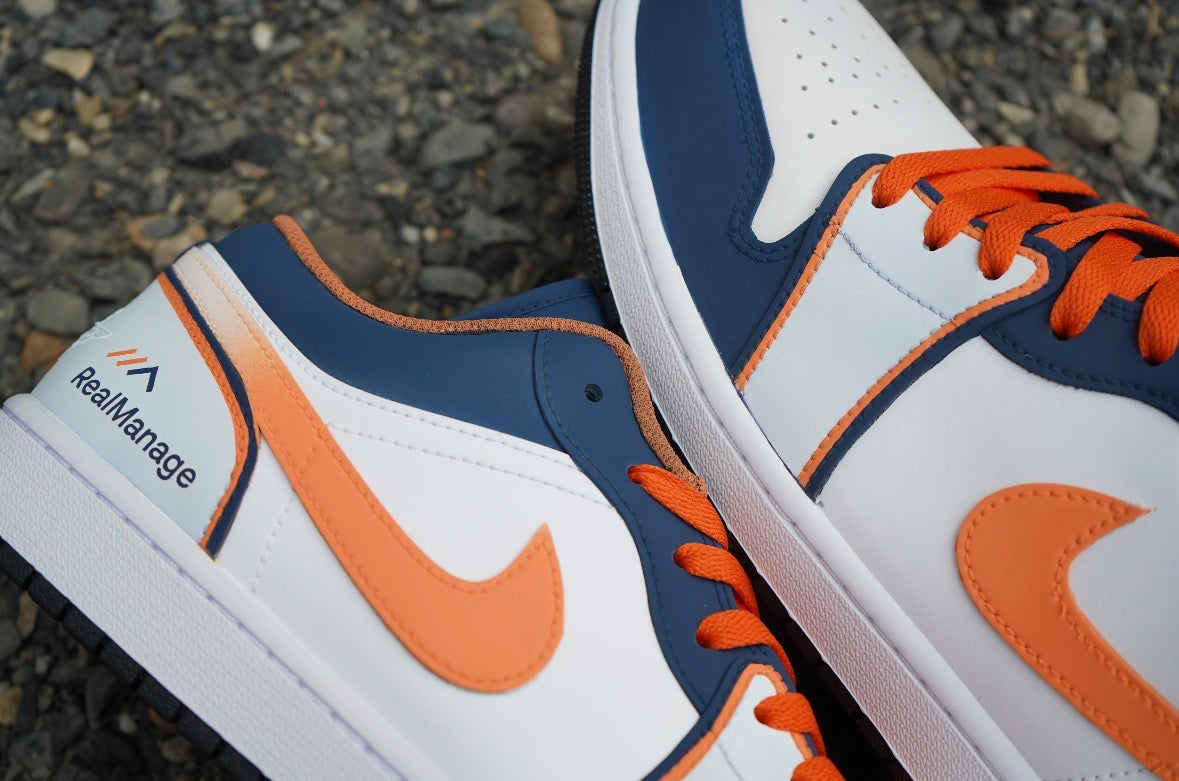 Custom Real Manage Jordan 1 lows
