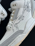 CREATION OF ADAM Custom Tattooed Jordan 3s