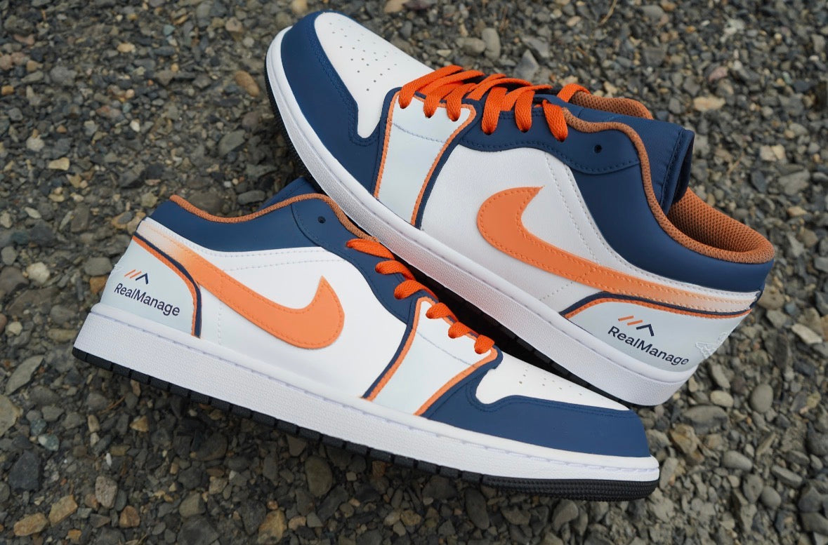 Custom Real Manage Jordan 1 lows