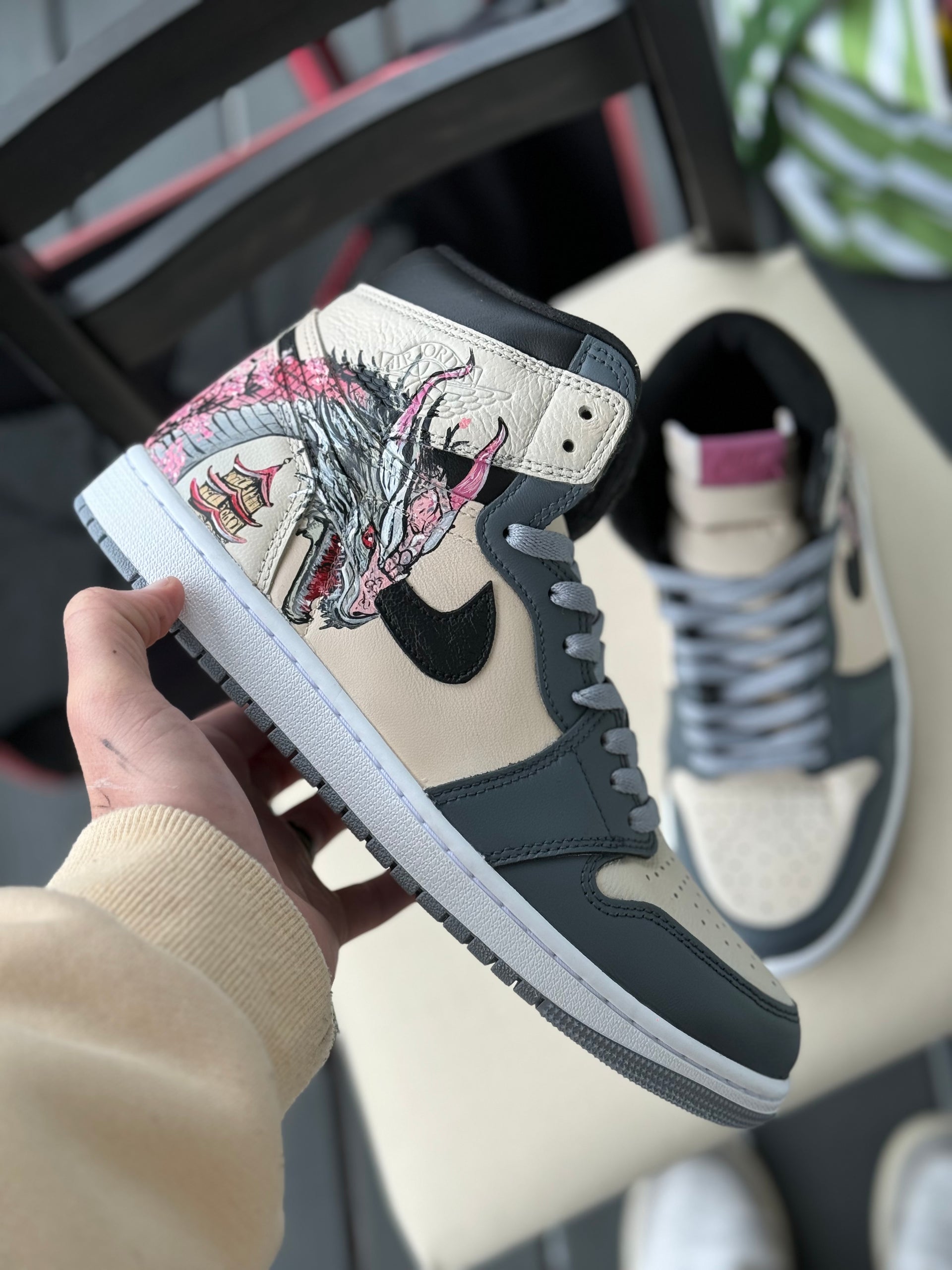 Year of the Dragon Custom Jordan 1 highs