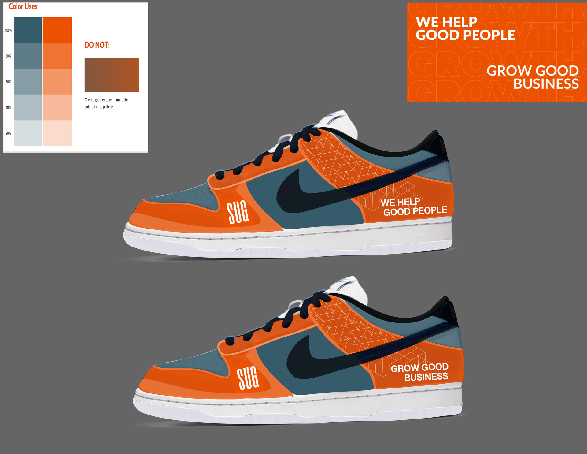Custom SUG Nike dunks