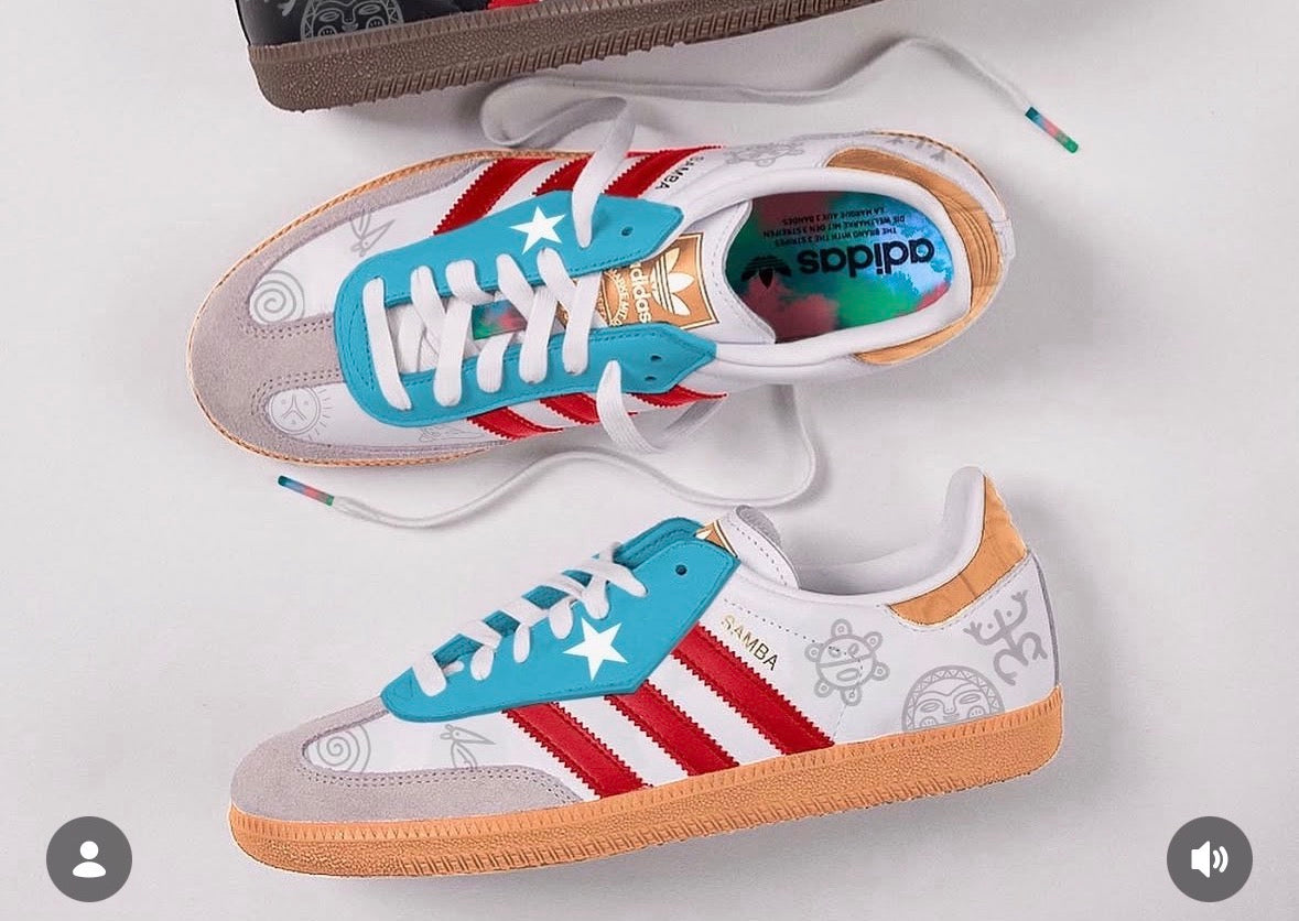 Custom Samba PR white