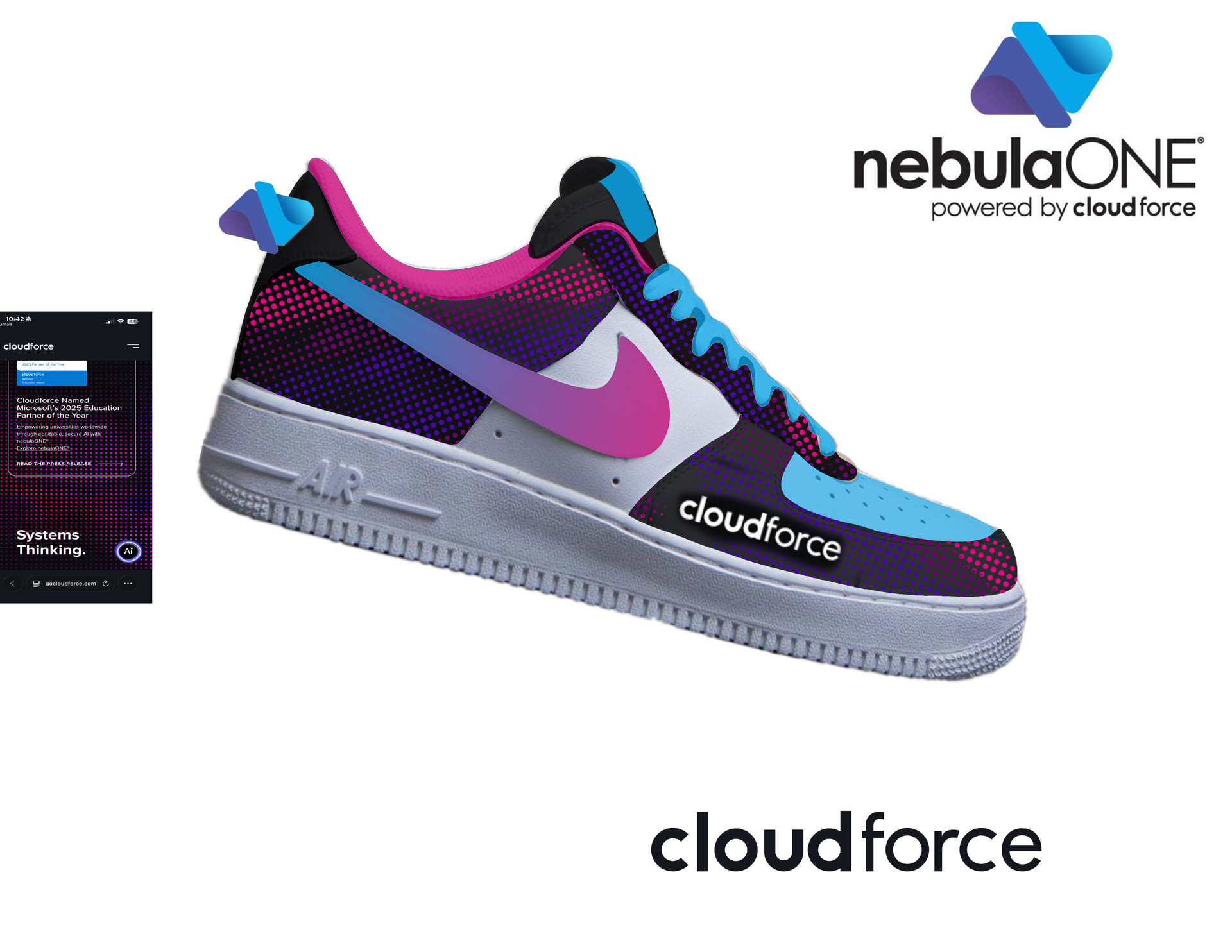 Custom CloudForce 1s