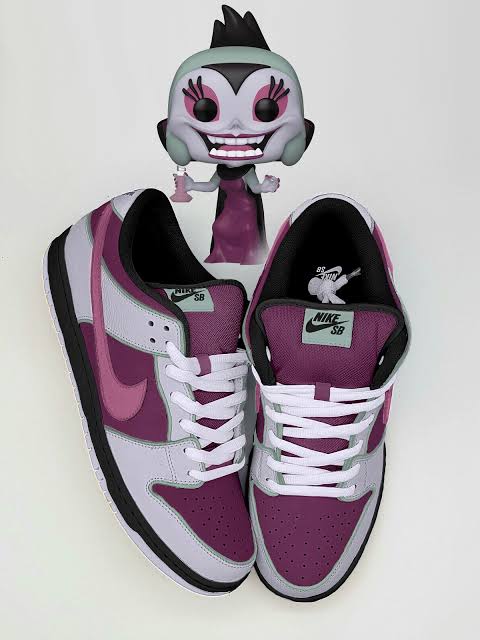 Custom Yzma Nike dunks