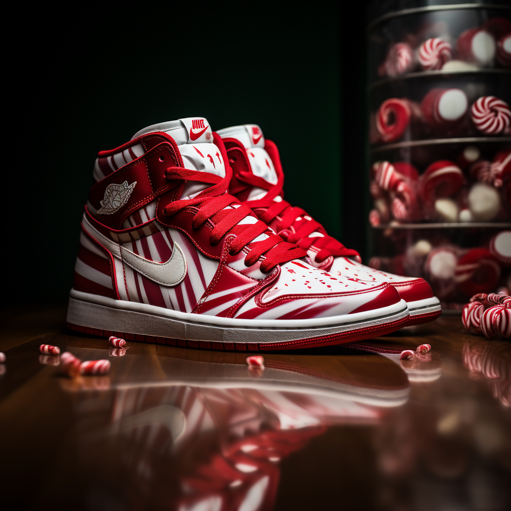 Candy Cane Jordan 1 highs