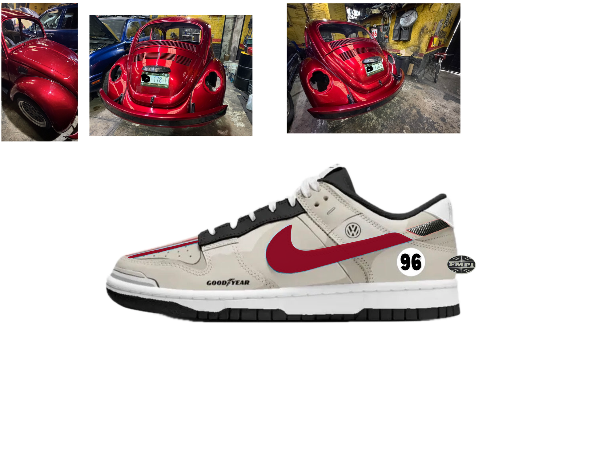 Custom VW dunks