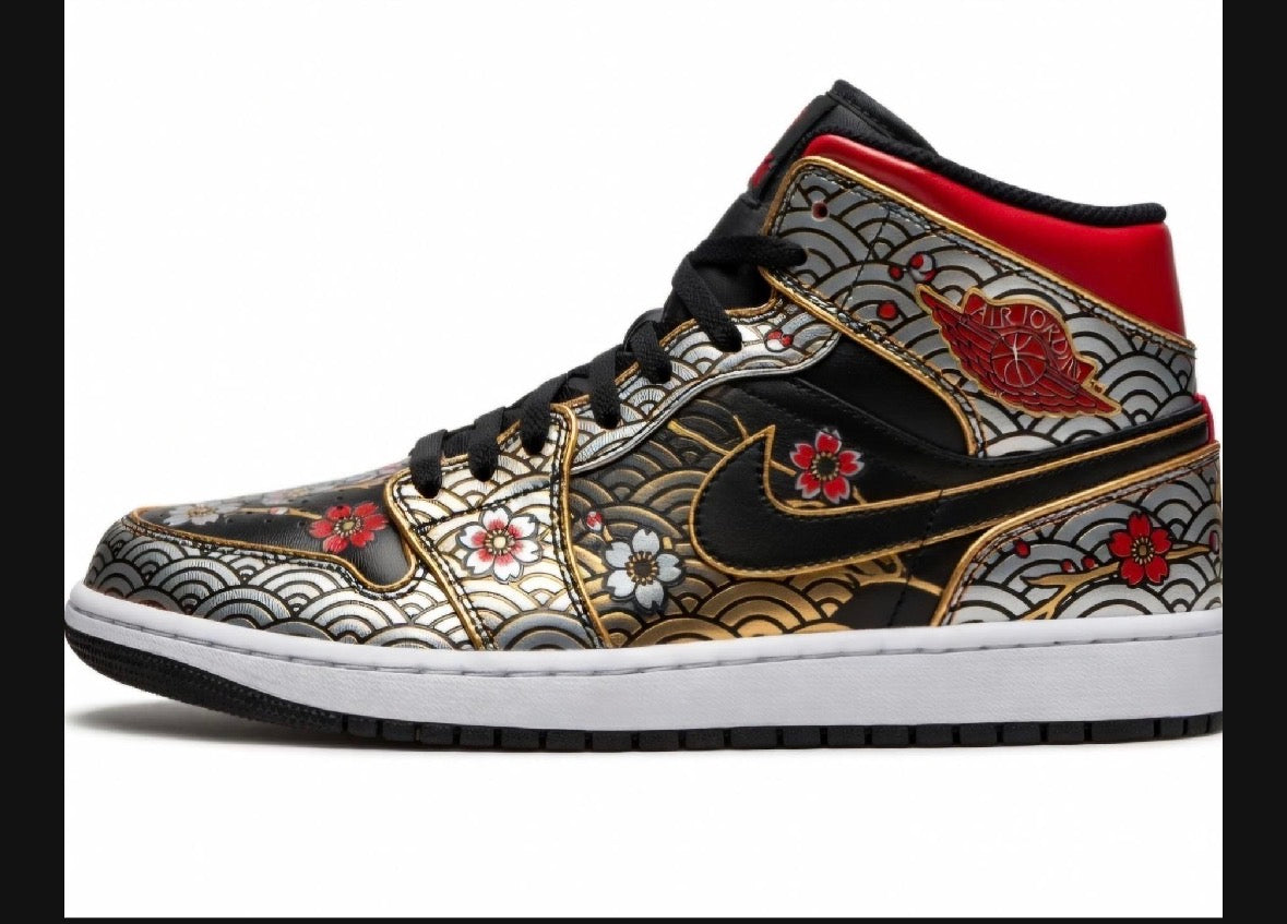 Custom Jordan 1 mids