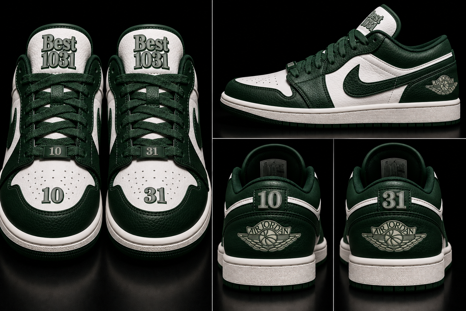 Custom 1031 Jordan 1 low