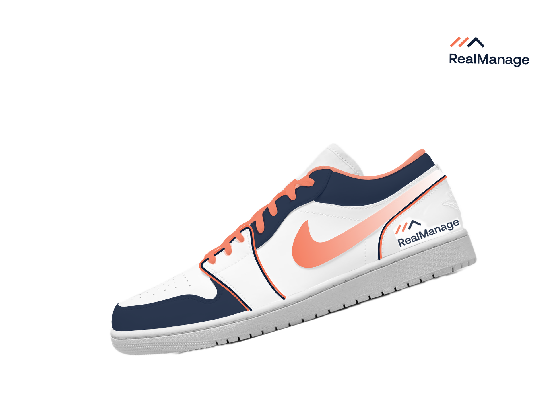 Custom Manage Jordan 1 lows