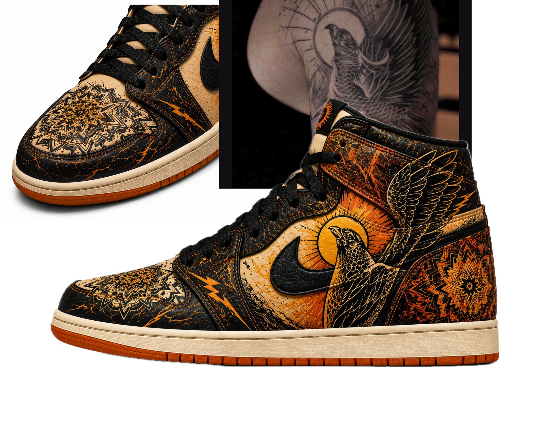 Custom Phoenix Jordan 1 highs