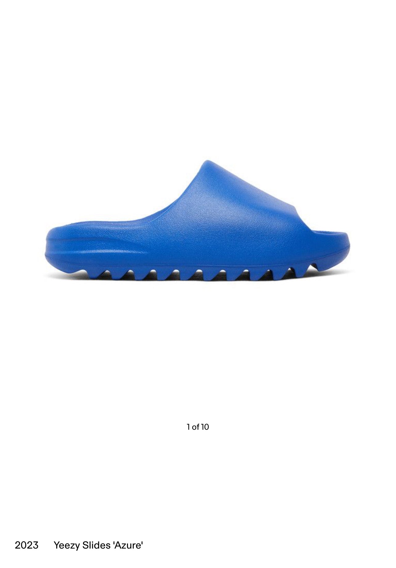 Blue foam runners