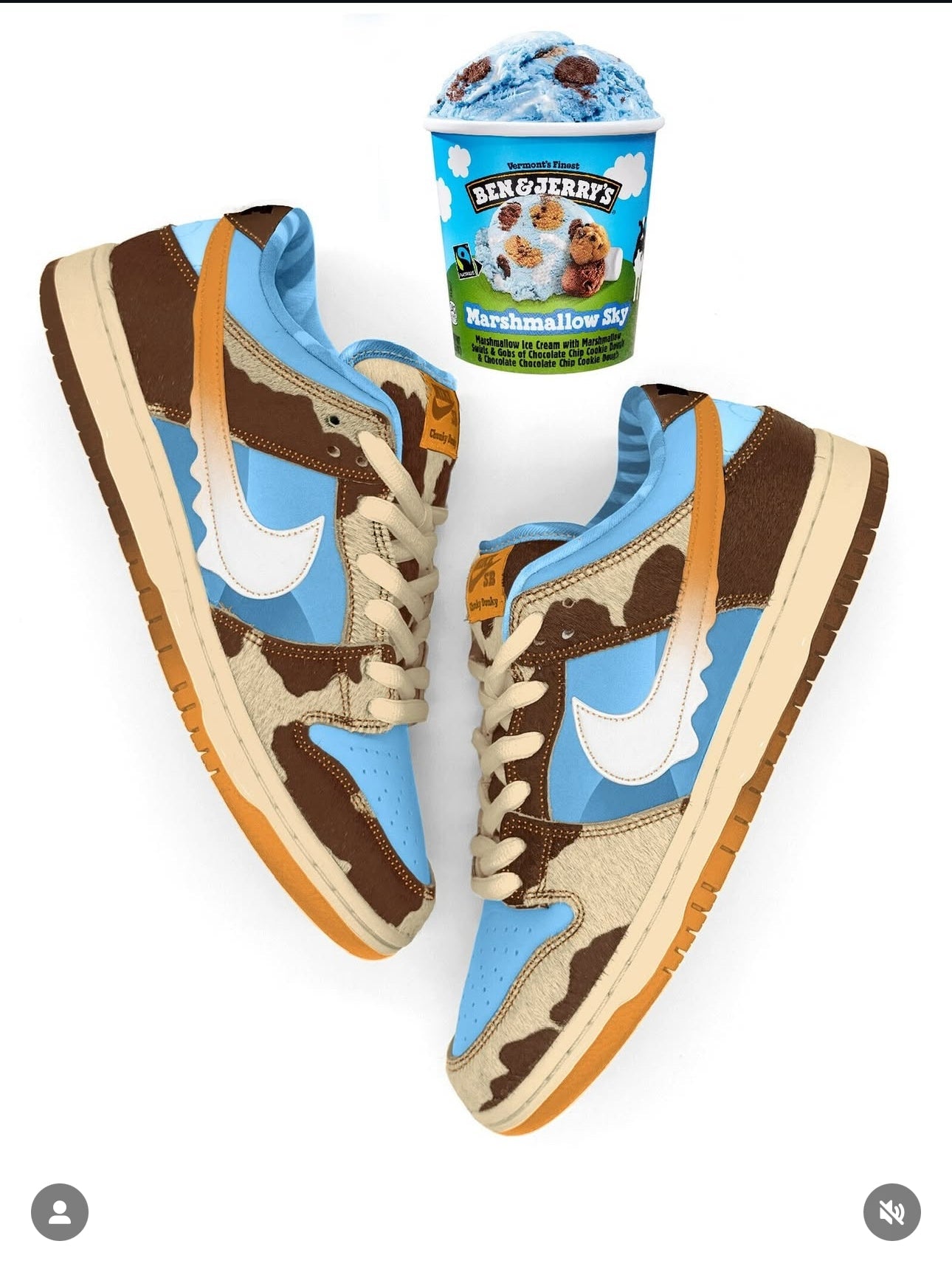Custom chunky dunks