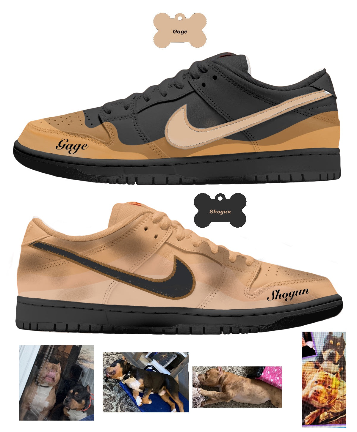 Custom dunks
