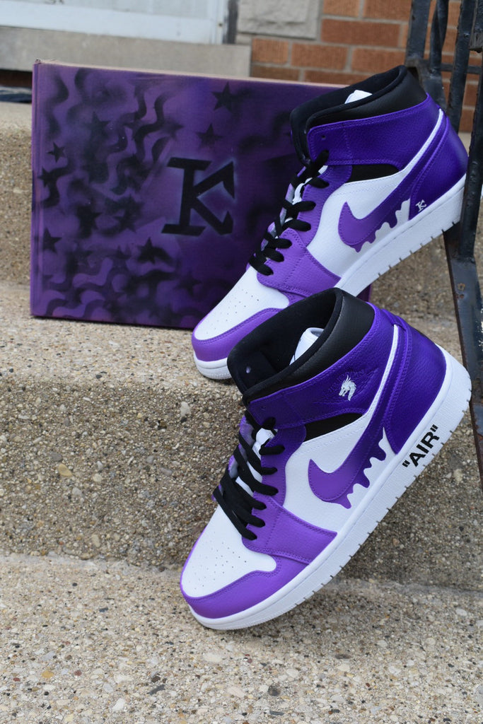 Jordan clearance 1s purple